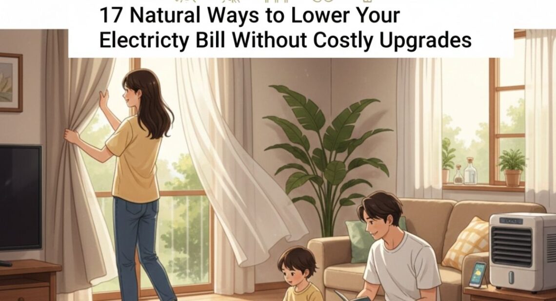 Natural Ways to Lower Your Electricity Bill