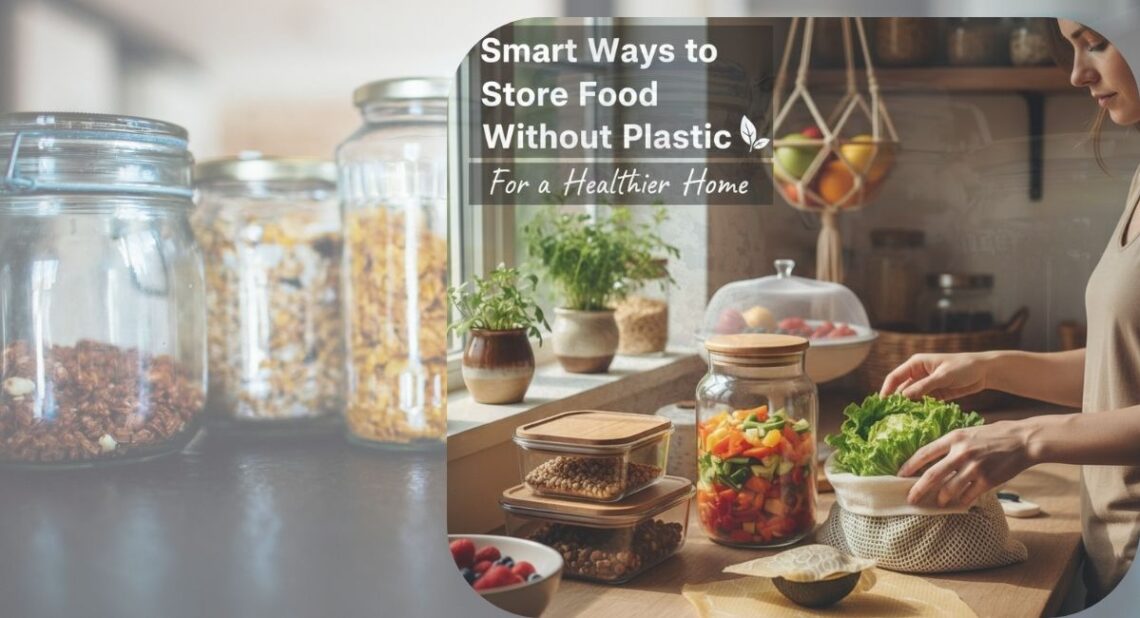 how to store food without plastic
