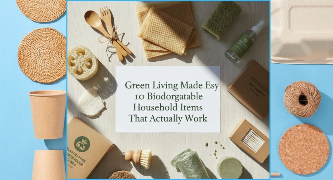Biodegradable Household Items