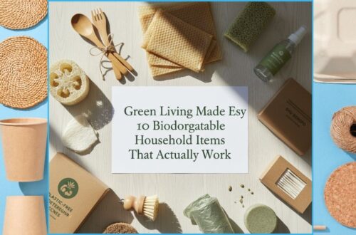 Biodegradable Household Items
