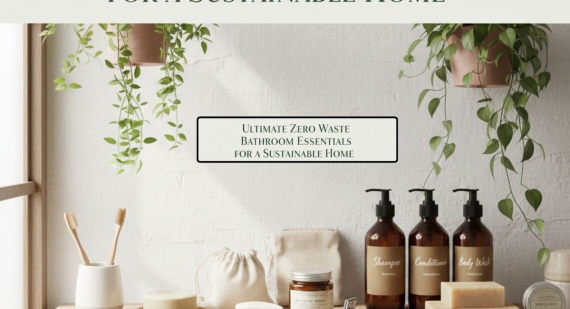 zero waste bathroom essentials