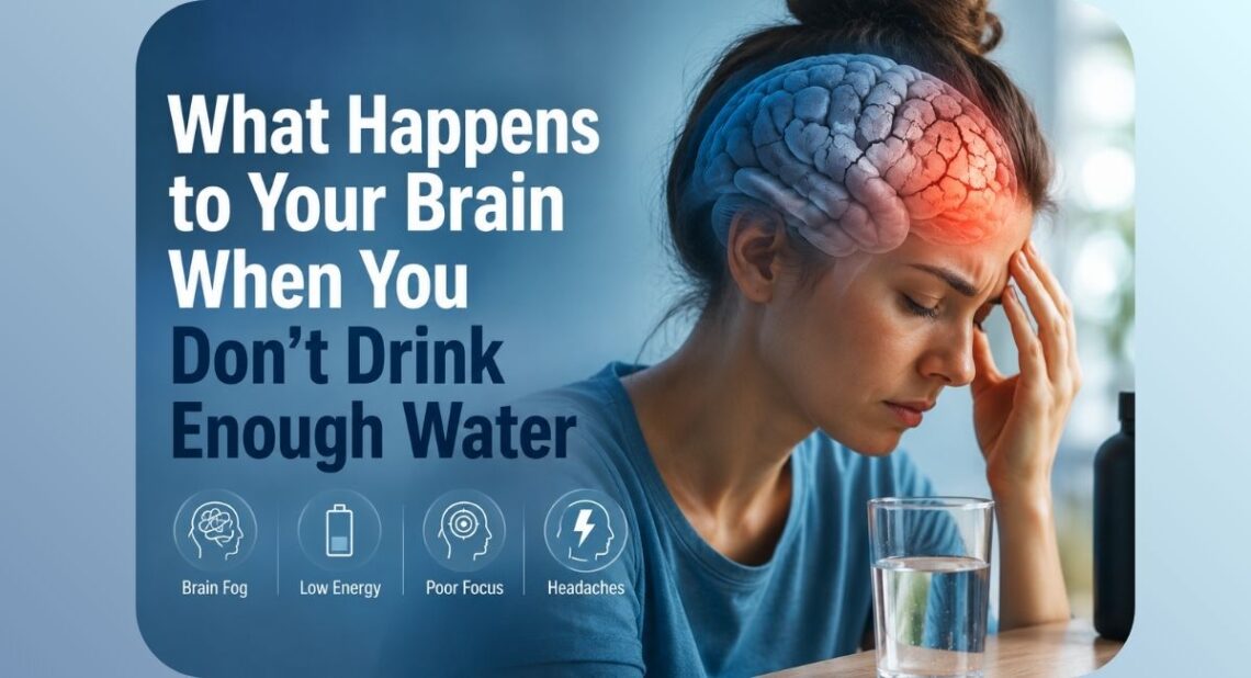 dehydration brain effects