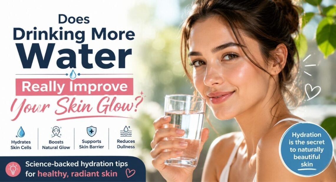Drinking Water Skin Benefits