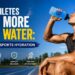 how much water should athletes drink