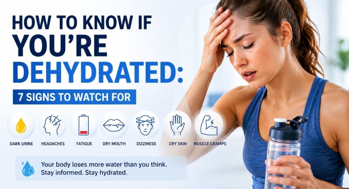 How to Know If You're Dehydrated