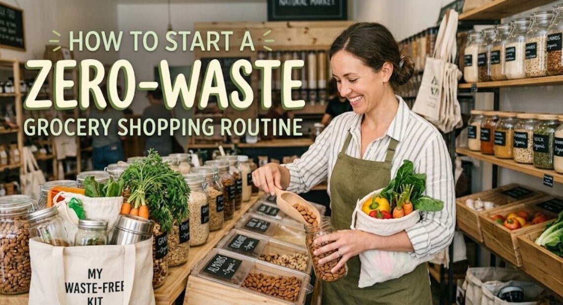 zero waste grocery shopping