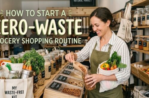 zero waste grocery shopping