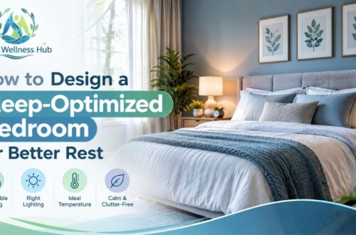 sleep optimized bedroom